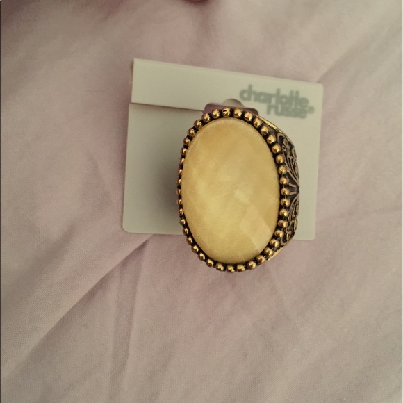 Charlotte Russe Jewelry - Charlotte Russe Cream colored Ring